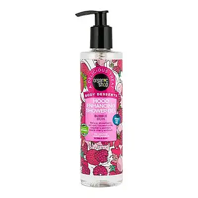 Gel de ducha chicle 280 ml, Organic Shop