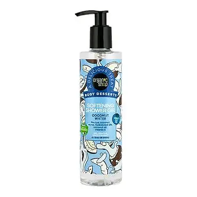 Gel de ducha agua de coco 280 ml, Organic Shop