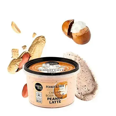 Exfoliante corporal cremoso latte de cacahuete 250 ml, Organic Shop