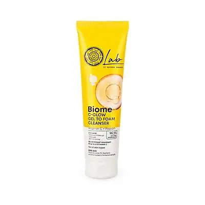Gel limpiador facial espumante c-glow 140 ml, Natura Siberica