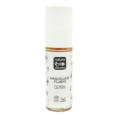 Maquillaje fluido 02 beige tarifa, Naturabio