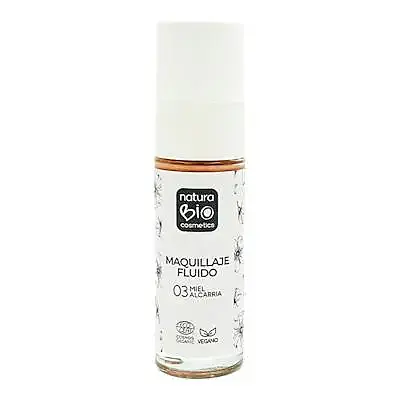 Maquillaje fluido 03 miel alcarria, Naturabio