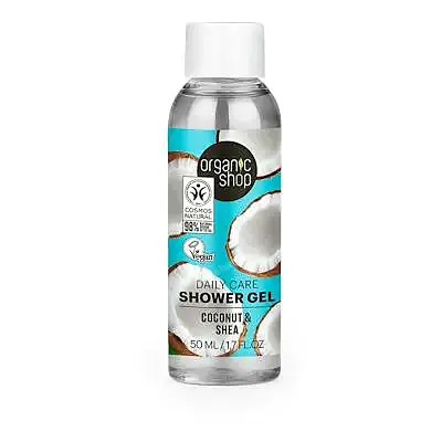 Ge lducha diario coco y karité 50 ml, Organic Shop