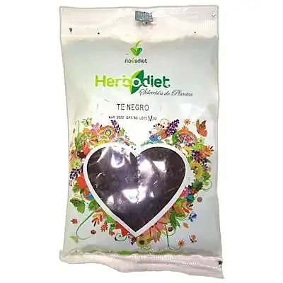 Té negro hoja 60 g, Novadiet