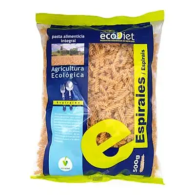 Espirales trigo intg BIO 500 g, Novadiet