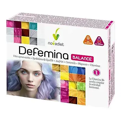 Defemina balance 30 cápsulas, Novadiet