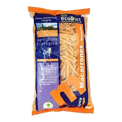 Macarrones trigo duro intg BIO 500 g, Novadiet
