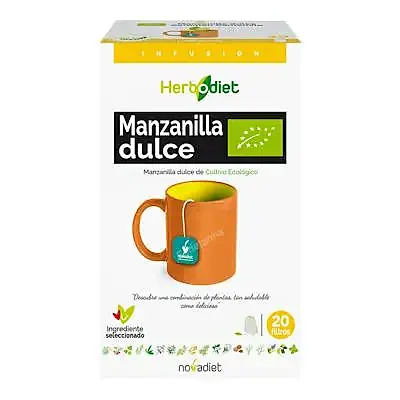 Herbodiet manzanilla BIO 20 filtros, Novadiet