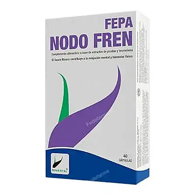 Nodo fren 800 mg fepadiet 40 cápsulas, Fepa