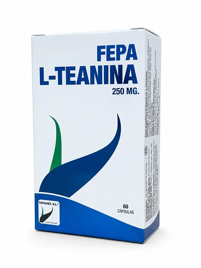 Fepa l-teanina 60 cápsulas, Fepadiet