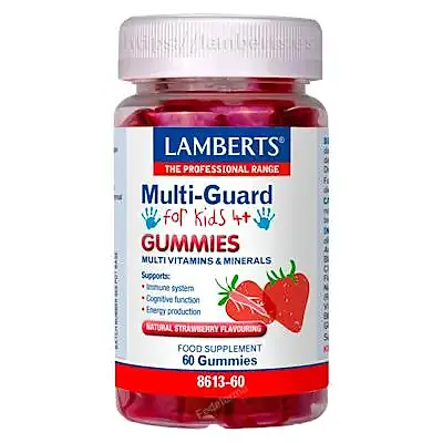 Multi guard for kids fresa 60 gummies, Lamberts