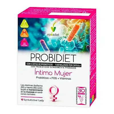 Probidiet intimo mujer 30 cápsulas, Novadiet