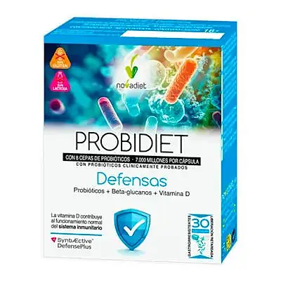 Probidiet defensas 30 cápsulas, Novadiet