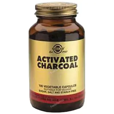 Charcoal 300 mg 100 cápsulas, Solgar