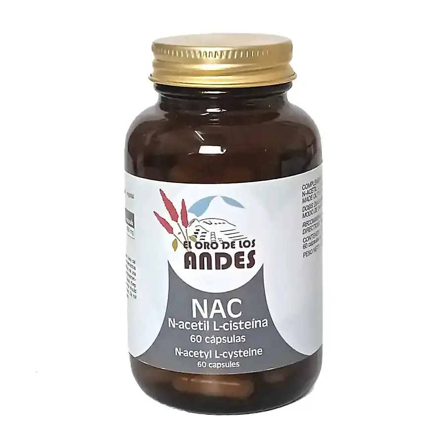Nac 600 mg 60 cápsulas, El Oro De Los Andes
