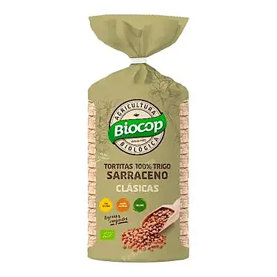 Tortitas 100% trigo sarraceno 100 g, Biocop