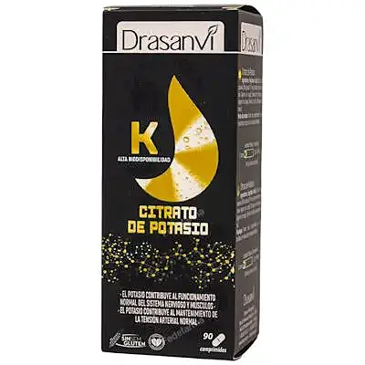 Citrato potasio 90 comprimidos, Drasanvi