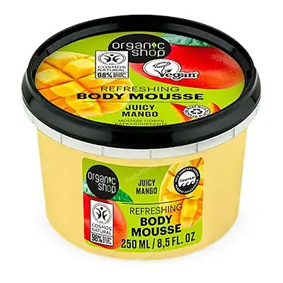Mix mousse corporal reparador de mango 250 ml, Organic Shop