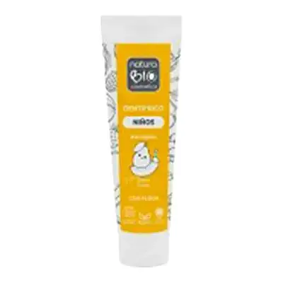Dentífrico niños con fluor macedonia 75 ml, Naturabio