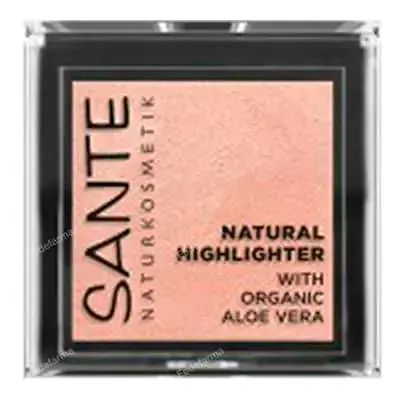 Iluminador natural 02 glowy rose, Sante Naturkosmetik