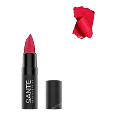 Pintalabios mate 06 intense cherry, Sante Naturkosmetik