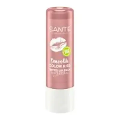 Bálsamo labial color kiss 01 soft coral, Sante Naturkosmetik