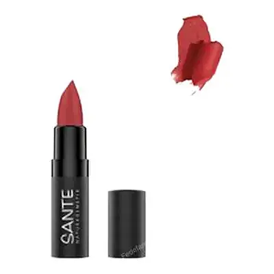 Pintalabios mate 05 velvet red, Sante Naturkosmetik