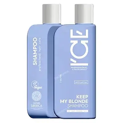 Ice professional champú ultravioleta keep my blonde 250 ml, Natura Siberica
