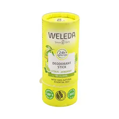 Desodorante stick citrus bergamota 50 g, Weleda