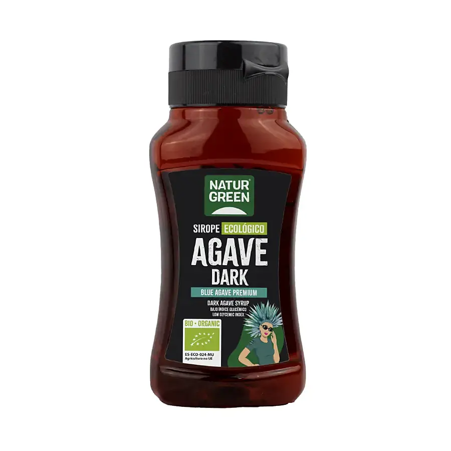 Sirope de agave dark 258 ml, Naturgreen