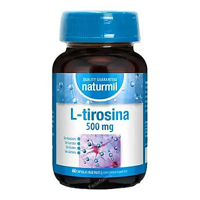 Naturmil tirosina 500 mg 60 cápsulas, Dietmed