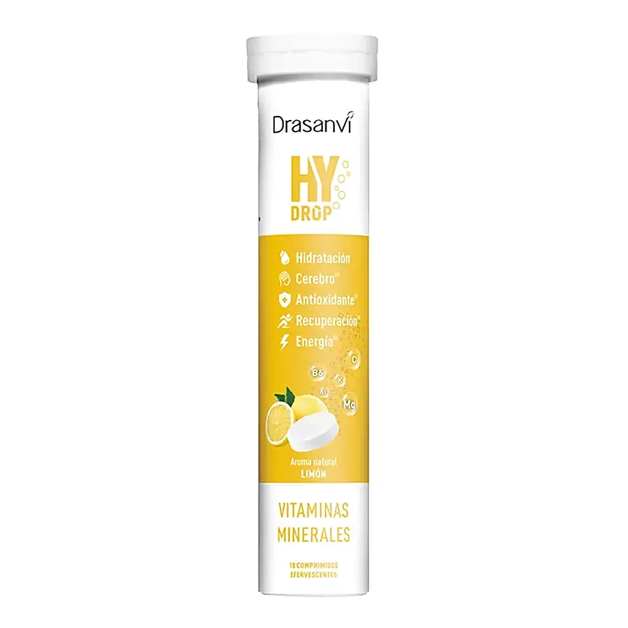 Hydrop electrolitos eferv limón 18 comprimidos, Drasanvi