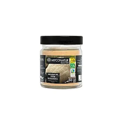 Melena de leon en polvo sin gluten BIO 50 g, Myconatur