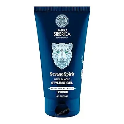 Men wild arctic. gel de modelado de fijacion media 150 ml, Natura Siberica