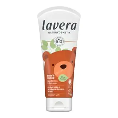 Gel de ducha & champú bebes & niños, Lavera