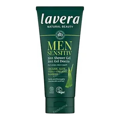 Gel ducha 3en1 men sensitiv, Lavera