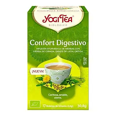 Yogi confort digestivo BIO 17 filtros, Yogi Tea
