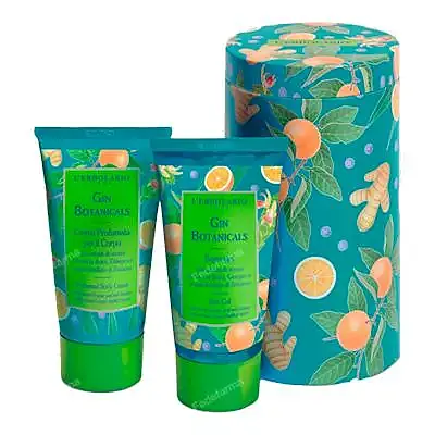 Gin botanicals beauti box (gel de baño+crema corporal) 75+75 ml, L'Erbolario
