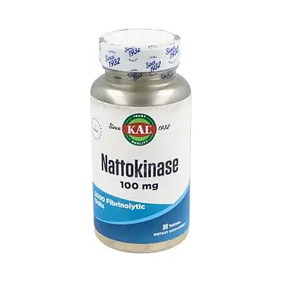 Nattokinase 100 mg 30 comprimidos, Solaray