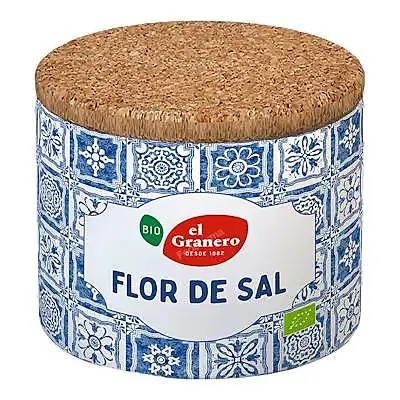 Flor de sal del atlantico 125 g, El Granero