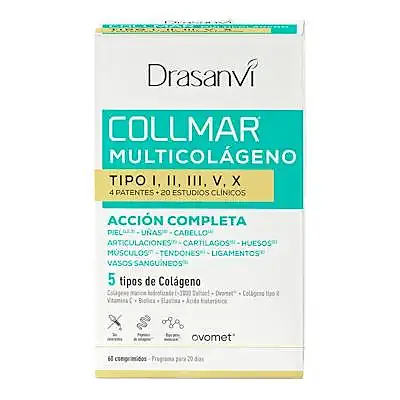 Collmar multicolageno 5 tipo 60 compr, Drasanvi