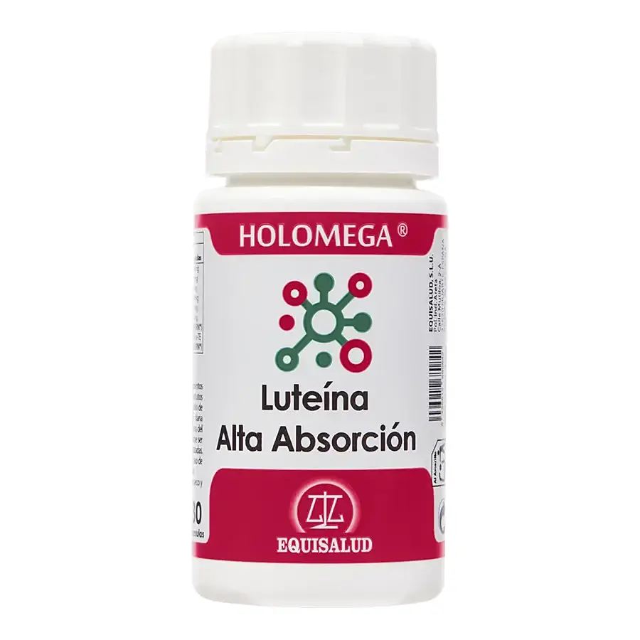 Holomega luteina alta absorcion 30 cápsulas, Equisalud