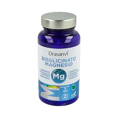 Mineral bisglicinato magnesio 60 comprimidos, Drasanvi