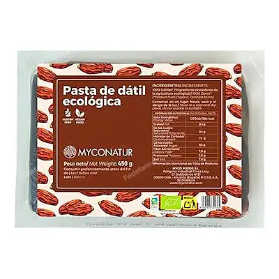 Pasta de datil 450 g, Myconatur