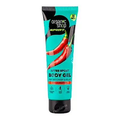 Gel corporal relajante after sport para una recuperacion rapida 75 ml, Organic Shop