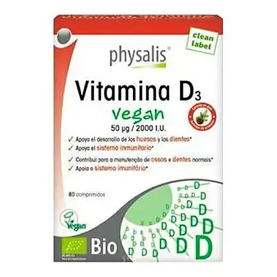 Vitamina D3 80 com, Physalis