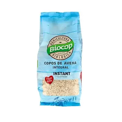 Copos avena integral instant 500 g, Biocop