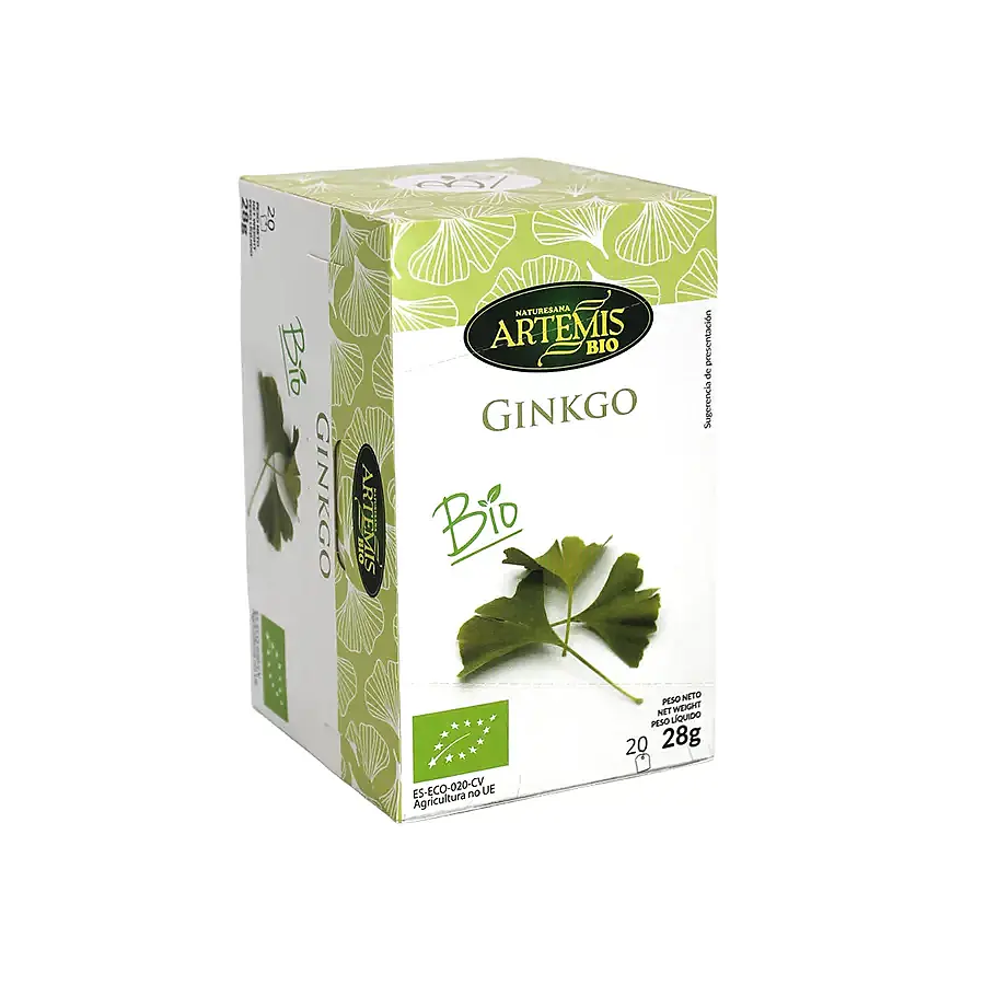 Infusión ginkgo BIO 20 filtros, Artemis