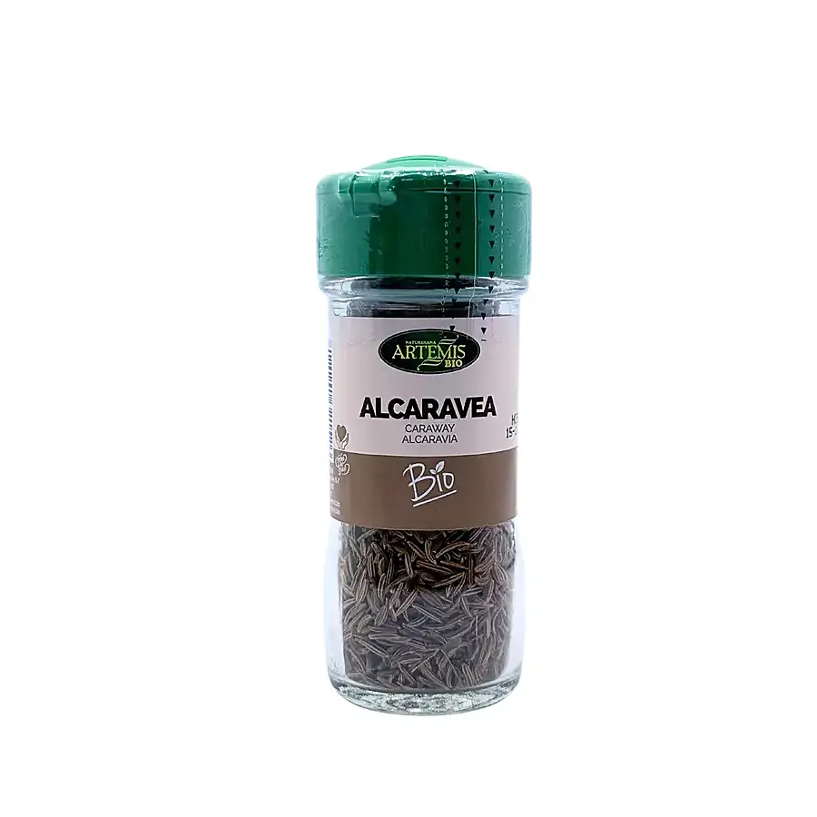 Alcaravea tarro cristal 35 g, Artemis