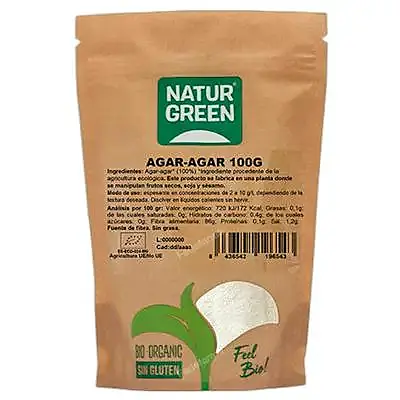 Agar-agar BIO 100 g, Naturgreen